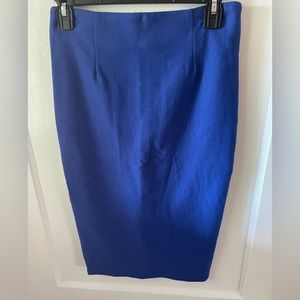 Etiquette Royal Blue pencil skirt, size medium, with cute back zipper